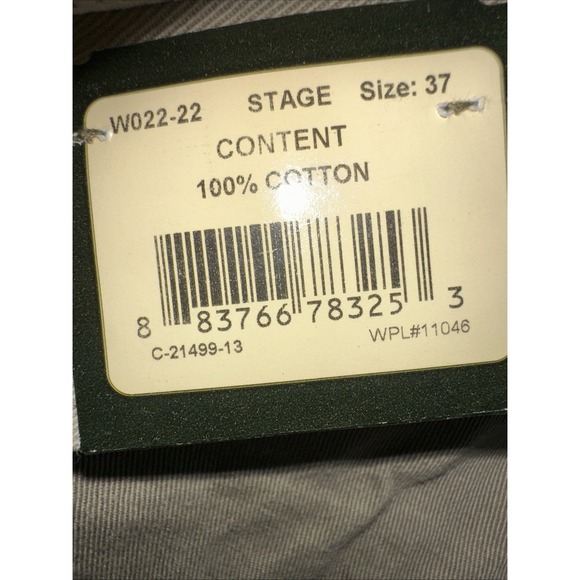 NWT Berle Chino Golf Shorts Size‎ 37. MSRP $95 - Picture 4 of 4